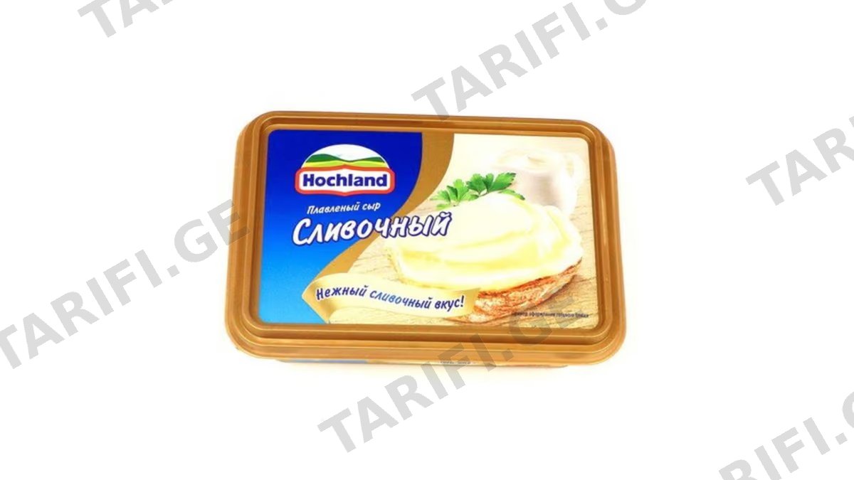 HOCHLAND მდნარი ყველი ნაღების 200 გრ