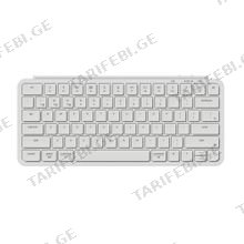 KEYCHRON B1P-K8 B1 PRO ULTRA-SLIM IVORY WHITE უსადენო მემბრანული კლავიატურა