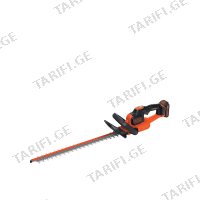 (18V) ბუჩქის საკრეჭი აკუმულატორით BLACK+DECKER GTC18452PC