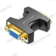 VENTION DDGB0 VGA Female to Female Adapter Black