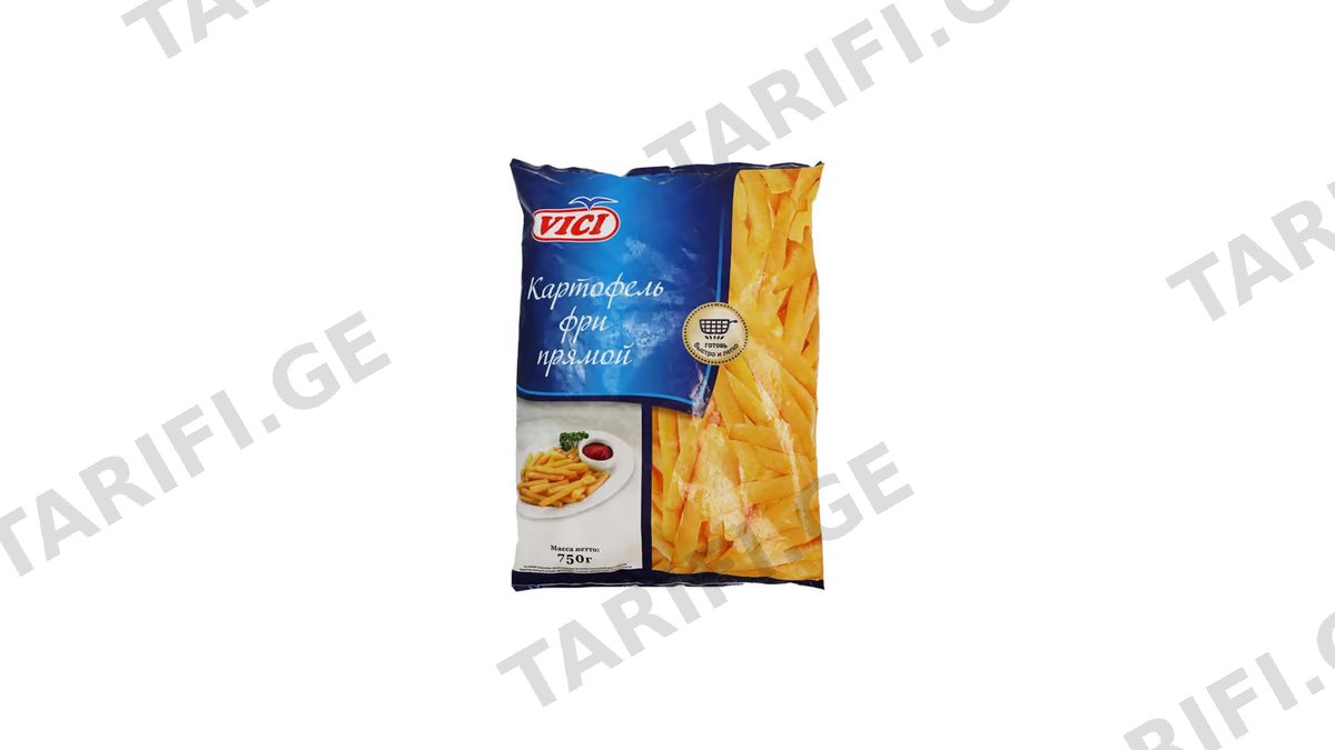 კარტოფილი ფრი / 10X10 / ვიჩი / 0.75კგ