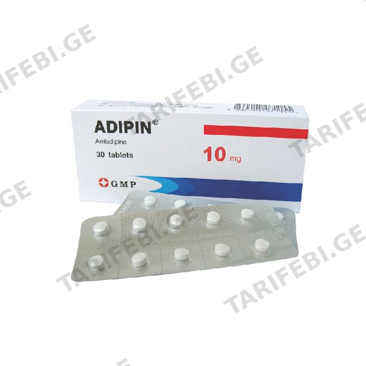 ადიპინი - Adipin 10 მგ. 30 ტაბლეტი