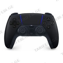 SONY PS5 DUALSENSE WIRELESS CONTROLLER BLACK უსადენო კონტროლერი