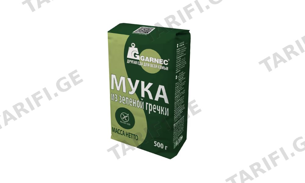 მწვანე წიწ.ფქვGLUTEN FREE500გ
