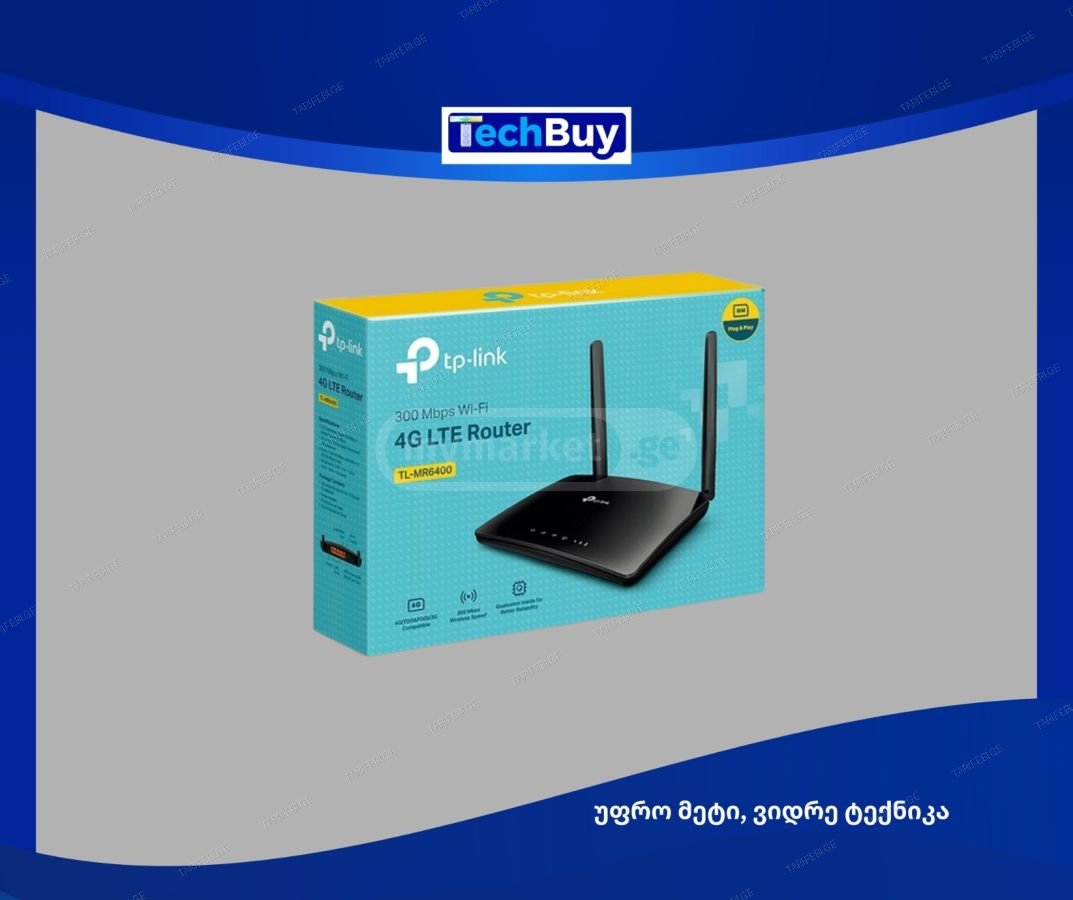 4G (LTE) TP-Link TL-MR6400 Wireless N Router 300Mbps