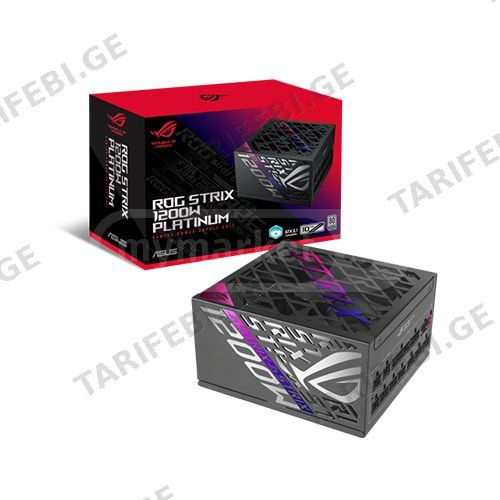 კვების ბლოკი - Asus Rog Strix 1200 Watt 80 Plus Platinum Ful