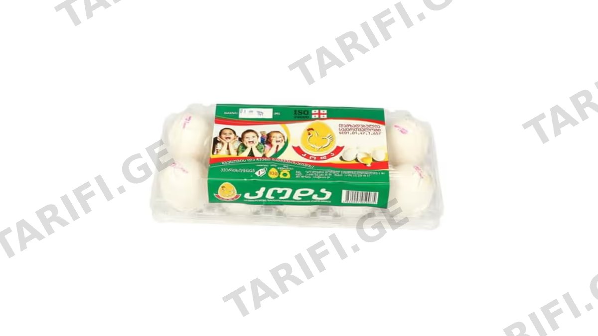 კოდა კვერცხი 10 ც