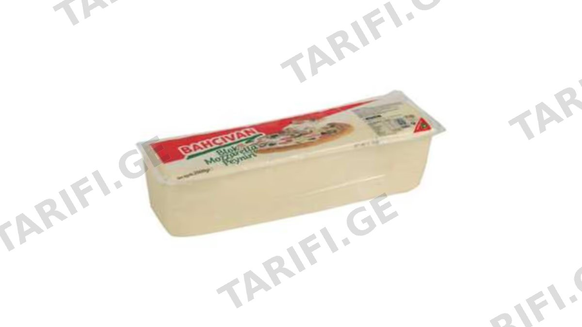 ყველი მოცარელა/ ბაჰცივან/ წონის 6*2კგ