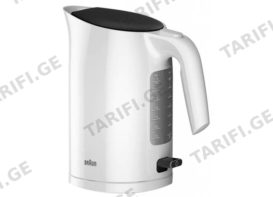ჩაიდანი BRAUN WK3100WH