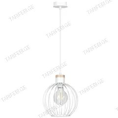 საკიდი EMIBIG Barbado 1 E27 1x MAX 60W თეთრი