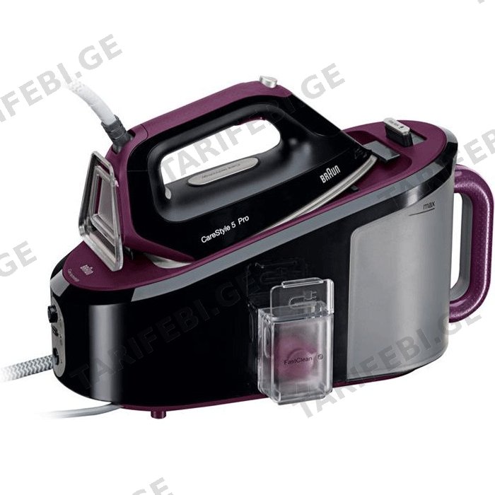ორთქლის უთო BRAUN IS5155BK SS (2400W, 2 L)