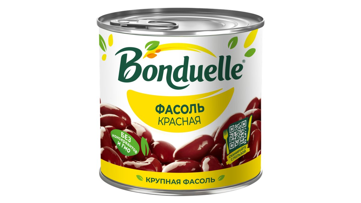 ლობიო წითელი "ბონდუელი" 425 მლ / 3083680009508