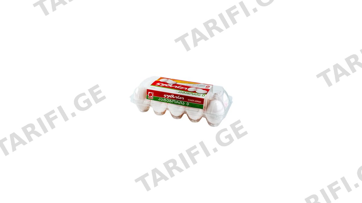 კუმისი კვერცხი 10 ც