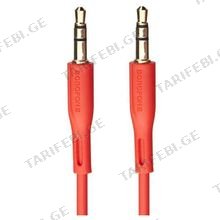 BOROFONE BL1 Audiolink AUX audio cable Red