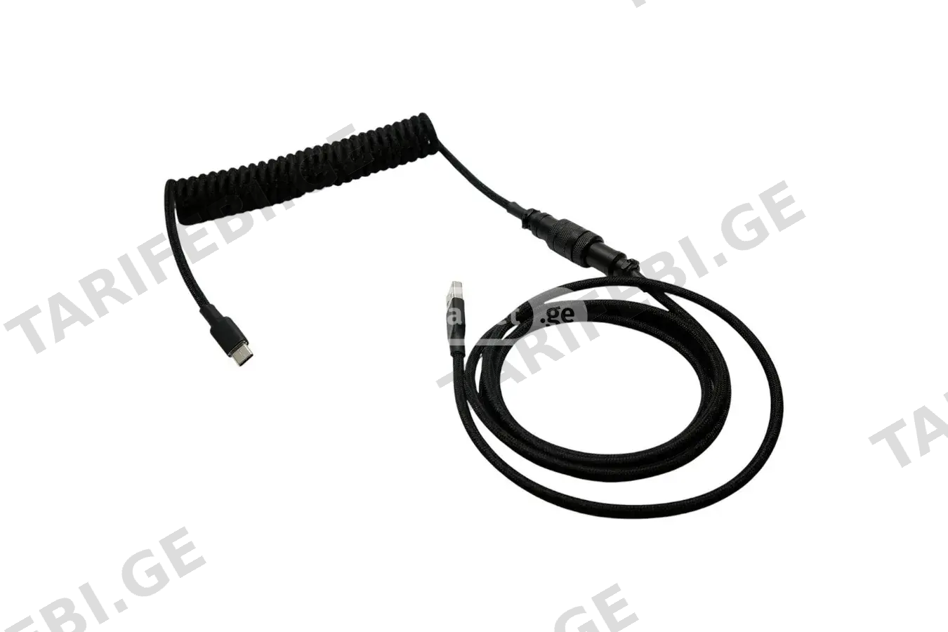 ISY Coiled Aviator Cable Black