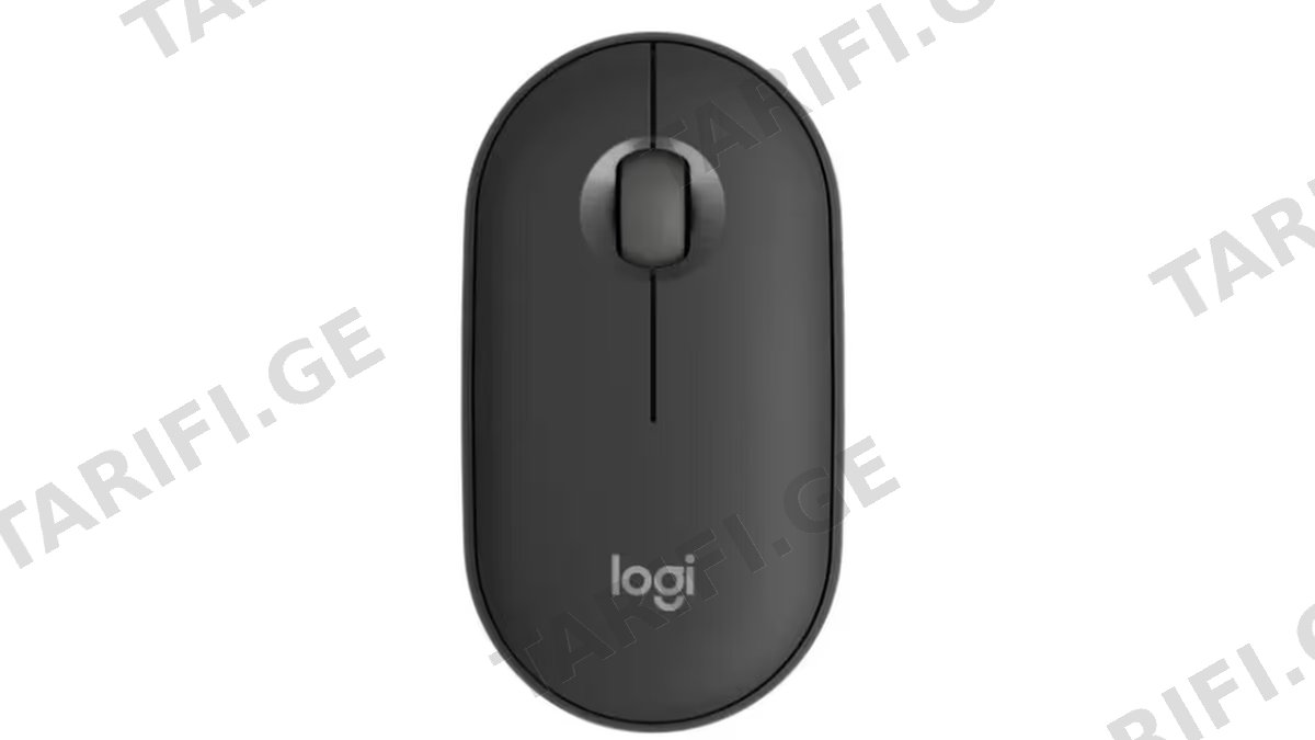 LOGITECH Pebble Mouse 2 M350s - TONAL GRAPHITE - BT - EMEA-808 - DONGLELESS