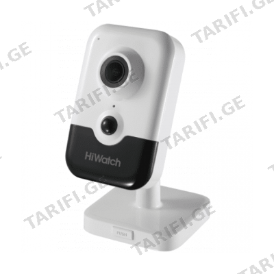 კამერა,Hiwatch, DS-I214(B),2.8mm,IP,2mp,Cube,Fix,IR10m,TwoWayAudio,,
