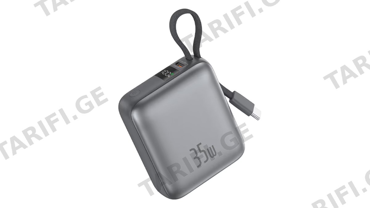 FONENG PX137 (10000mAh) Power Bank სარეზერვო ელემენტი 35W (0221)