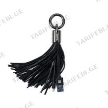 Remax Tassels Ring Cable for Micro RC-053m black