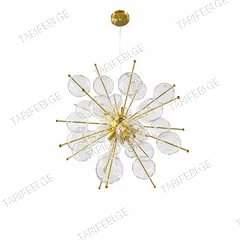 ჭაღი HX D443 6xG9 60W ოქროსფერი
