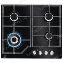 Electrolux KGG64362K გაზის ჩასაშენებელი ქურის ზედაპირი