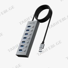 CABLETIME CT-HUBU7-AG 7-IN-1 USB-A to USB 3.0 HUB USB ჰაბი