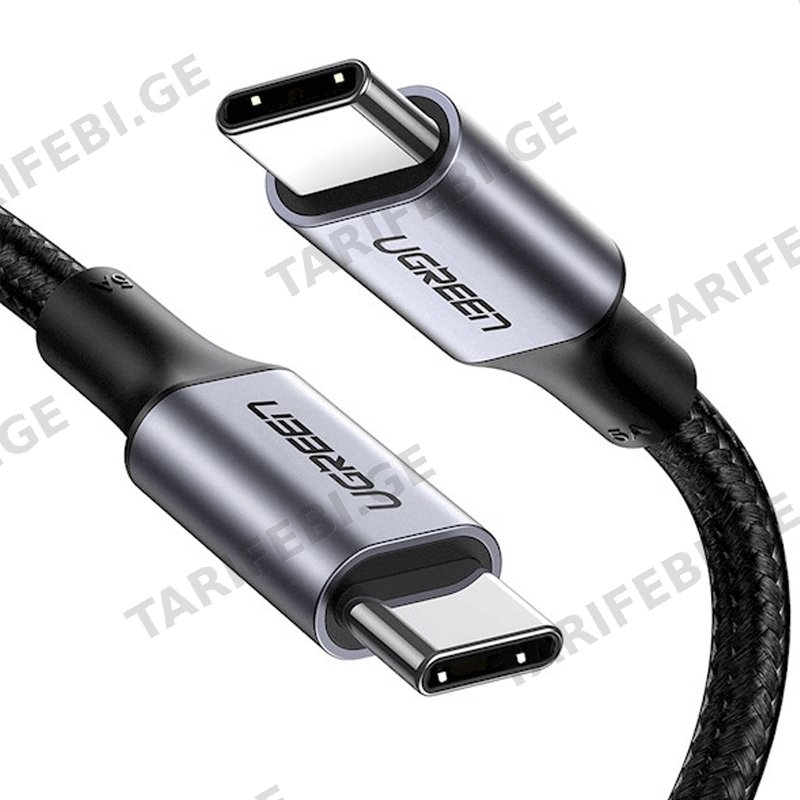 USB კაბელი UGREEN US316 (90120) BLACK (3 M)