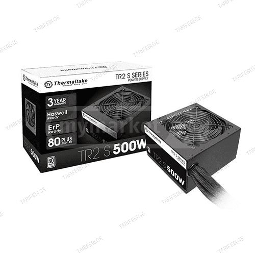 კვების ბლოკი - Thermaltake TR2 S 500 Watt 80 Plus