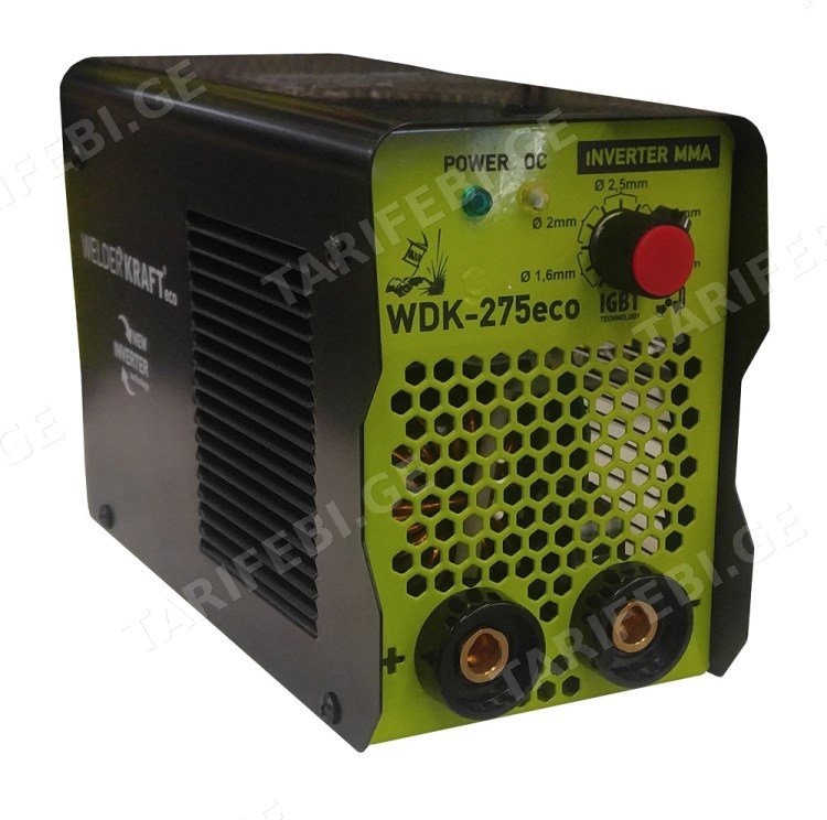 შედუღების აპარატი WELDER KRAFT WDK-275 ECO