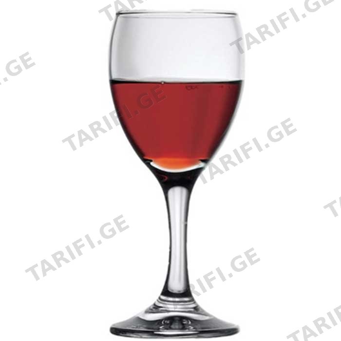 ღვინის ჭიქა PASABAHCE 9447032 (255 მლ, 6 ც)