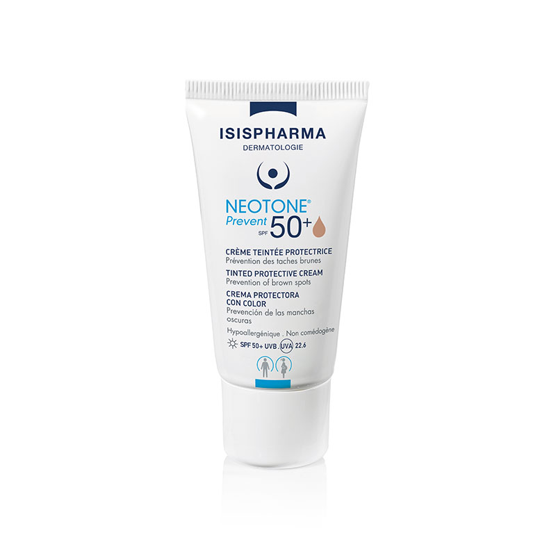 ისისფარმა ნეოტონი SPF 50 შეფერილი კრემი (ორსულობისა და ლაქტაციის დროს), 30 მლ