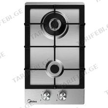 Midea MG30SB005DT1B გაზის ჩასაშენებელი ქურის ზედაპირი