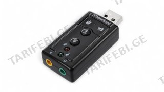 ადაპტერი - USB Virtual 7.1 Channel Sound