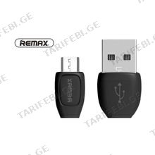 REMAX LESU RC-050m micro USB კაბელი შავი