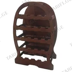 თარო ხის 23 ბოთლიანი