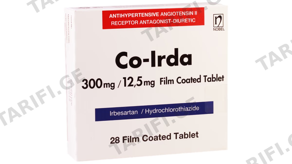 კო-ირდა ტაბ.300მგ/12.5მგ.N28