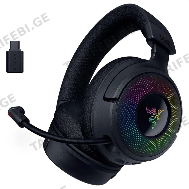 გეიმინგ ყურსასმენი RAZER KRAKEN V4 RZ04-05170100-R3M1 უსადენო შავი