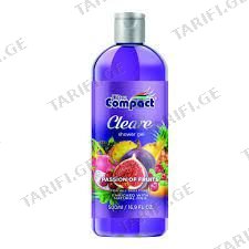 კომპაქტი შხაპის გელი PASSION OF FRUITS 500მლ 5452 Compact shower gel PASSION OF FRUITS 500ml 5452