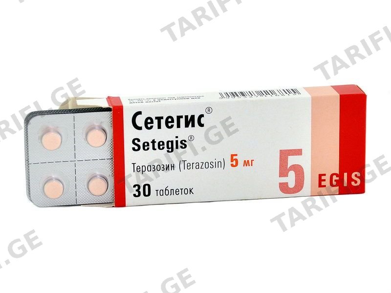 Setegis - სეტეგისი 5მგ 30 ტაბლეტი