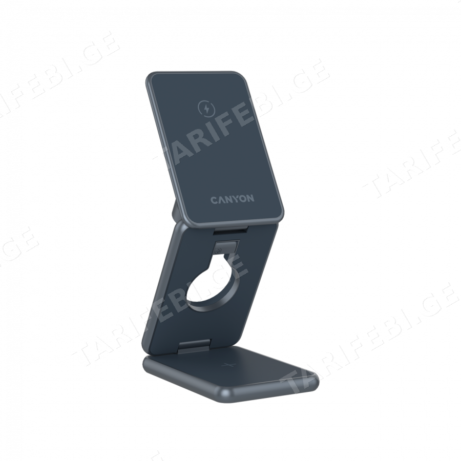 CANYON Foldable wireless charger OnCharge 309 15W 3in1 Metal
