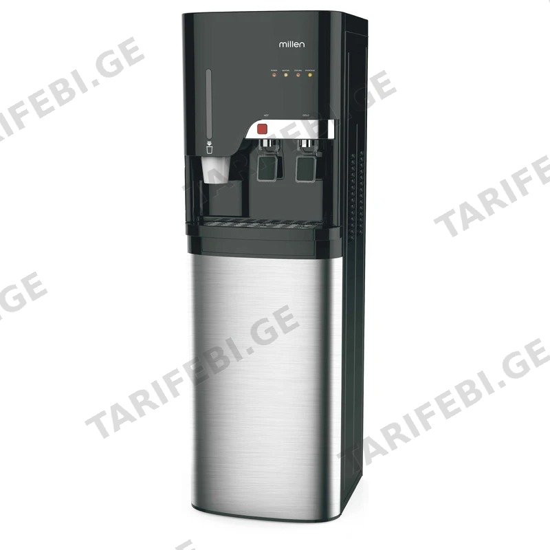 წყლის დისპენსერი MILLEN TY-LYR801W ჭიქების დამჭერით