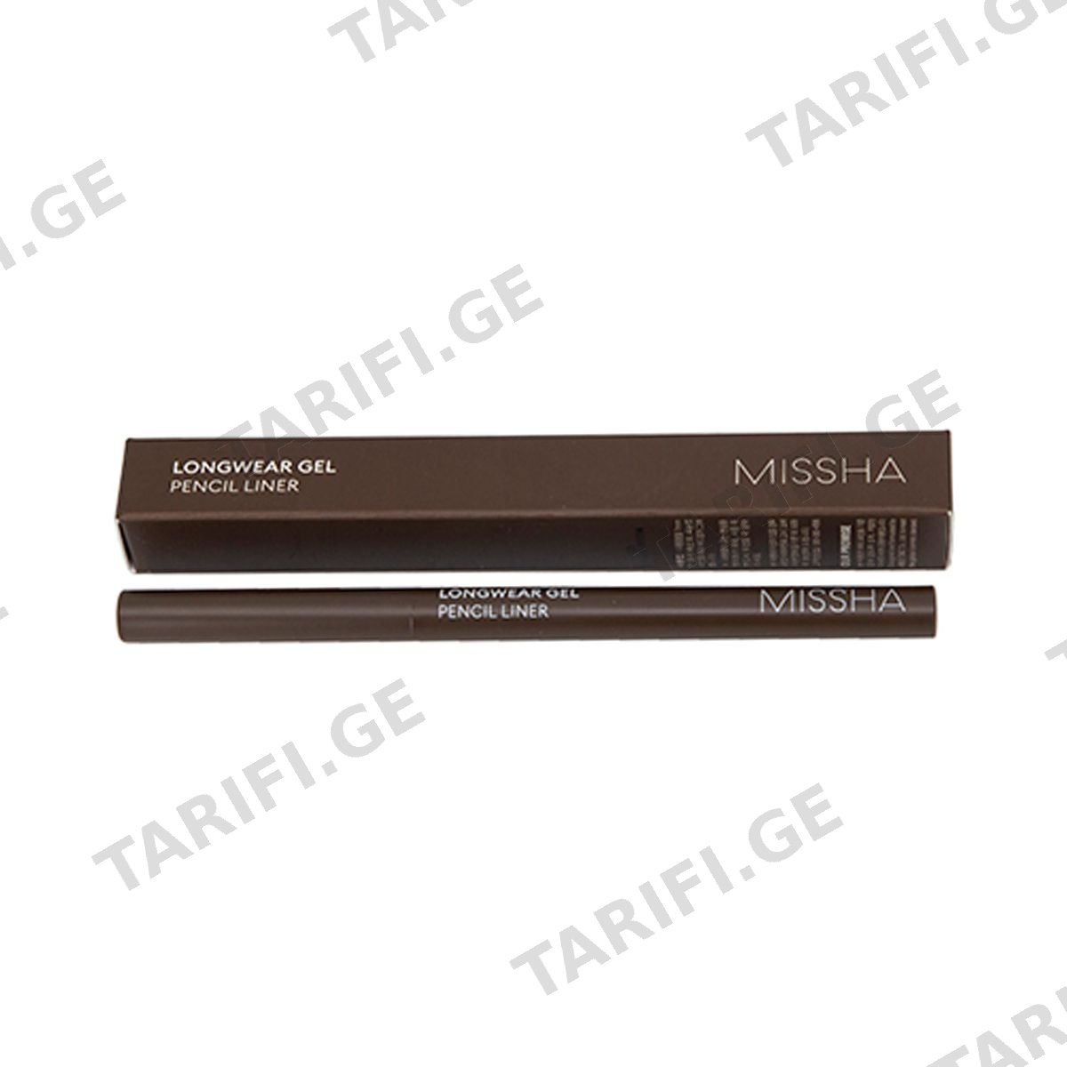 ფანქარი P ყავისფერი LONGWEAR GEL 2694 მისშა - MISSHA