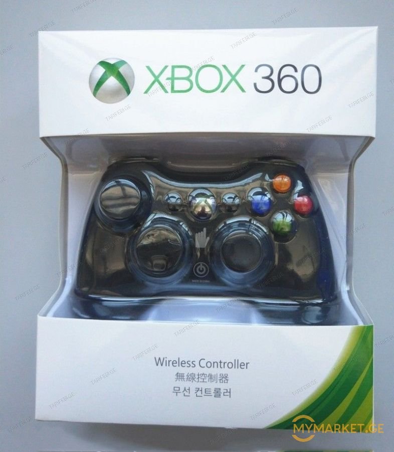 Microsoft Xbox 360 Wireless Controller BLACK