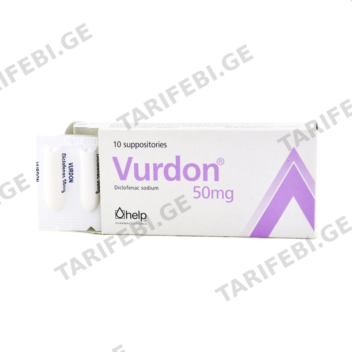 ვურდონი - Vurdon 50მგ 10 სანთელი