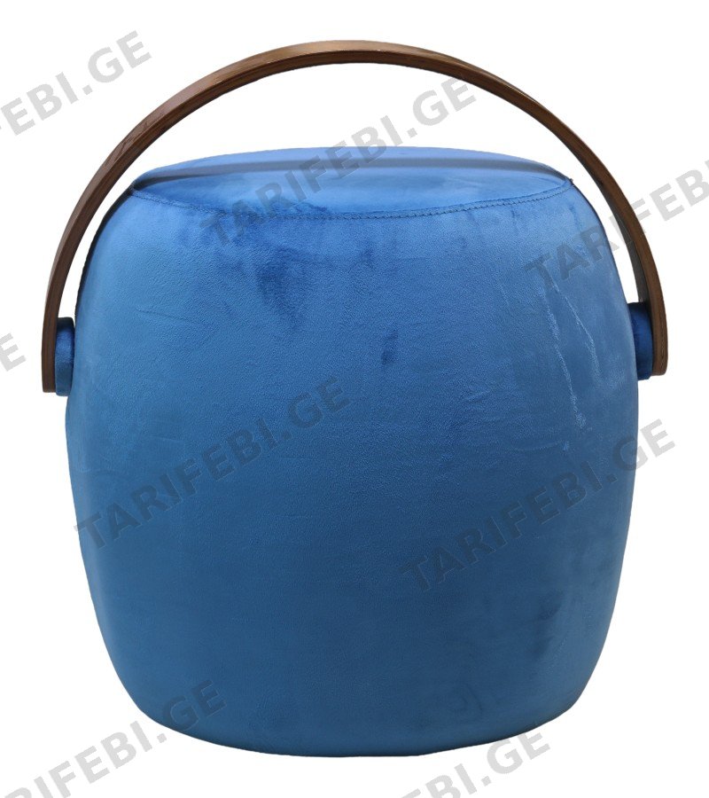 პუფი FSZR-2301-6 ფერი: LIGHT BLUE