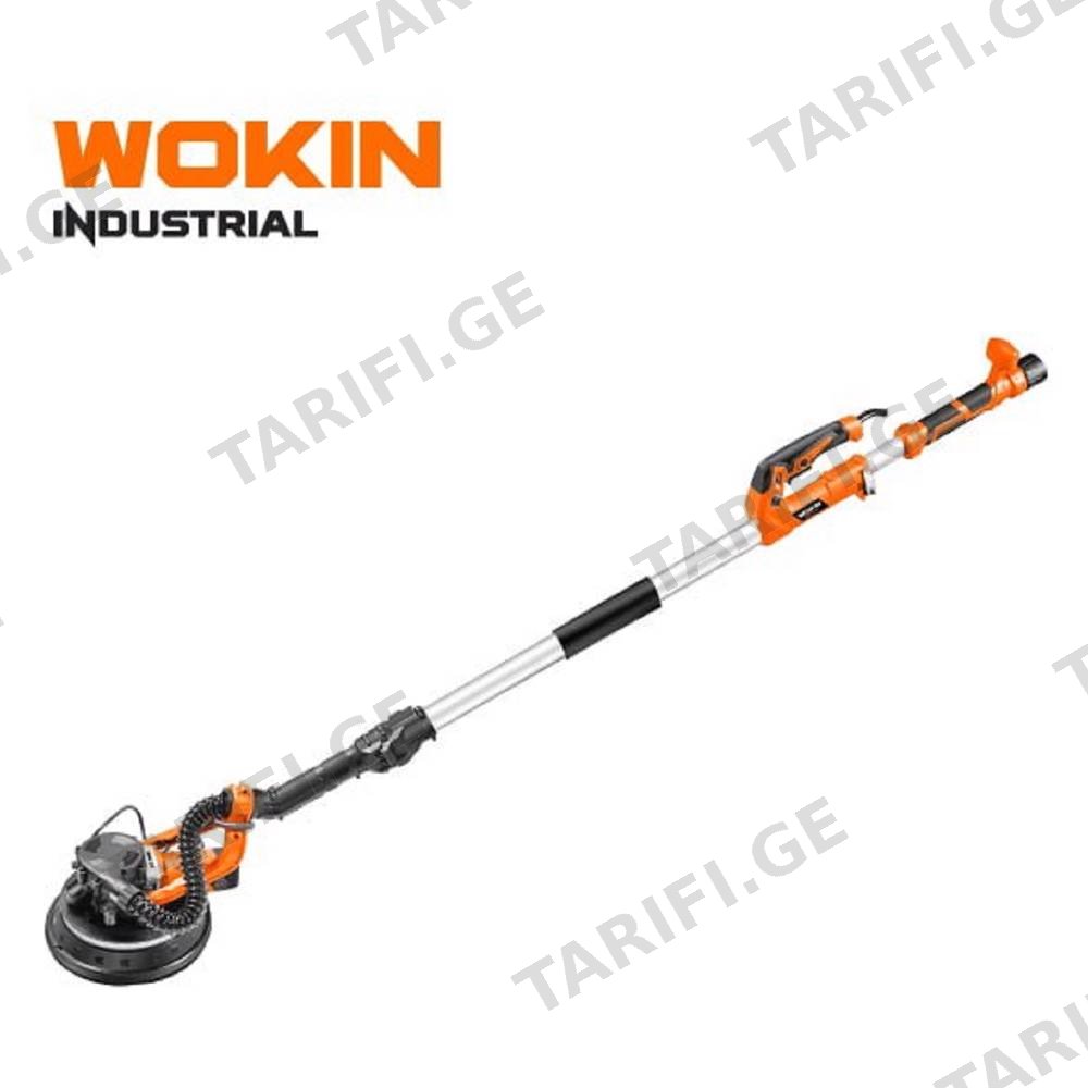 კედლის სახეხი ხელსაწყო Wokin 794708, 880W, 225mm, Drywall Sander (INDUSTRIAL), Black/Orange