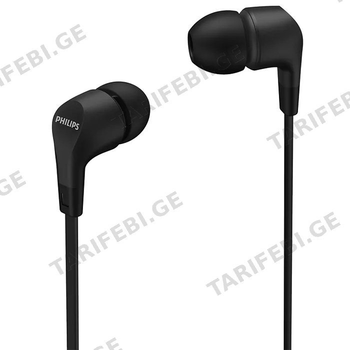 ყურსასმენი PHILIPS TAE1105BK/00 (შავი)