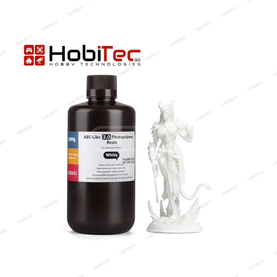 ELEGOO ABS-Like 3D Printer Resin 3.0 pro White 1000g