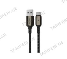Cable Proove Dense Metal Type-C 2.4A (1m) black