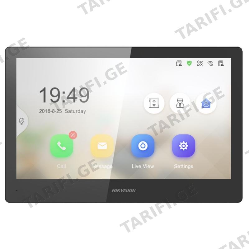 დომოფონის მონიტორი DS-KH8520-WTE1